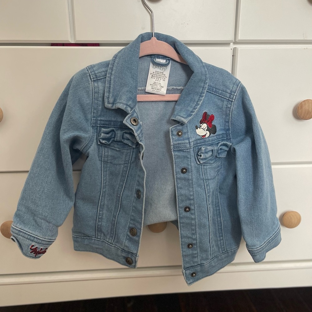 Toddler Denim Jacket with Minnie